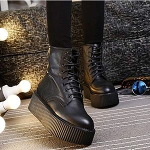 RoseG Women's Boots Leather  Size 6